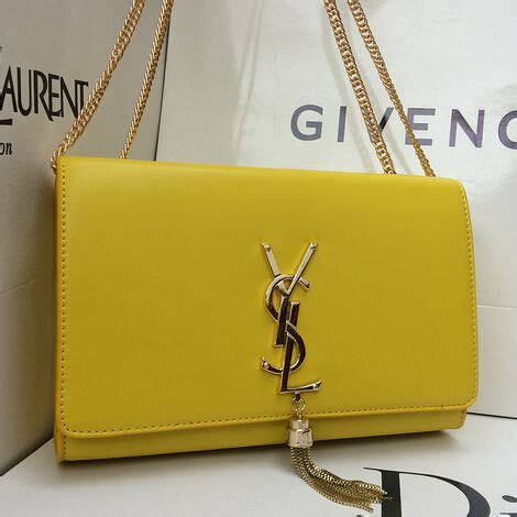 yellow ysl bag|ysl slouch bag.